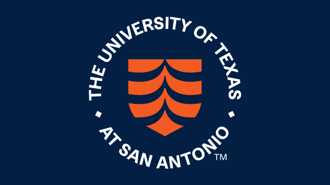 The logo crest of The University of Texas at San Antonio